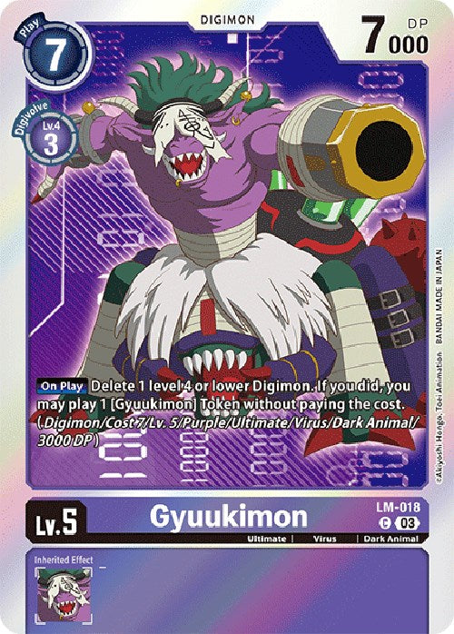 Gyuukimon [LM-018] (English Exclusive) [Exceed Apocalypse] | Total Play
