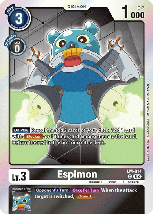 Espimon [LM-014] (English Exclusive) [Exceed Apocalypse] | Total Play
