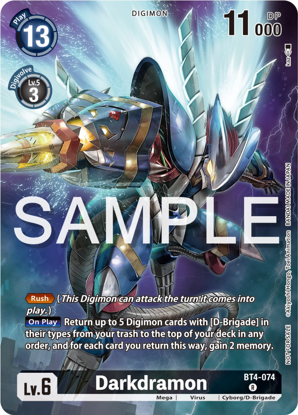 Darkdramon [BT4-074] (Official Tournament Pack Vol.12) [Great Legend Promos] | Total Play