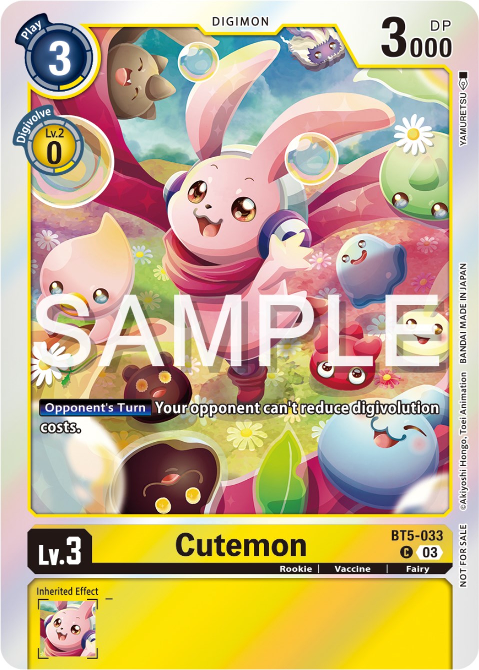 Cutemon [BT5-033] (Winner Pack -Exceed Apocalypse-) [Battle of Omni Promos] | Total Play