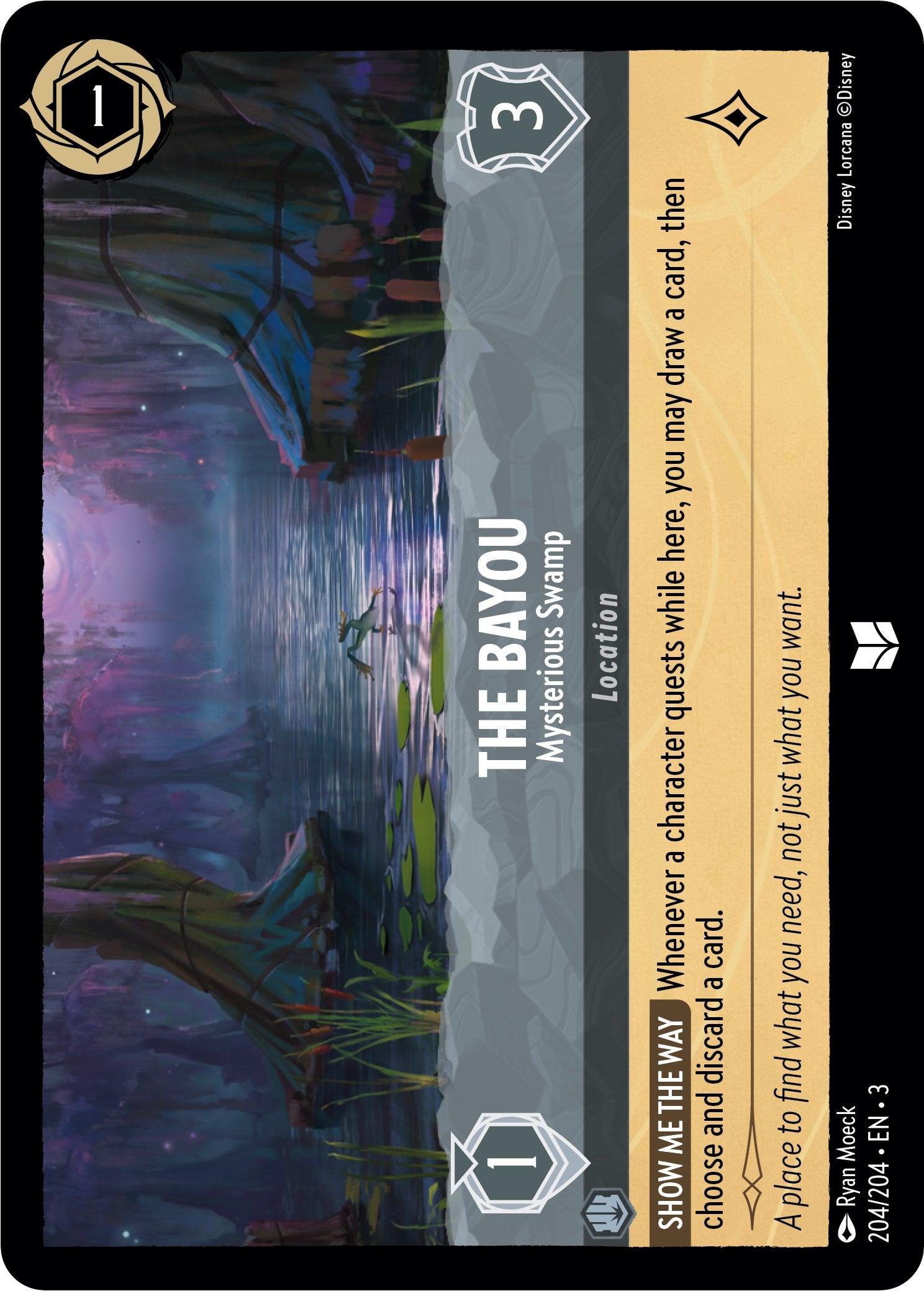 The Bayou - Mysterious Swamp (204/204) [Into the Inklands] | Total Play