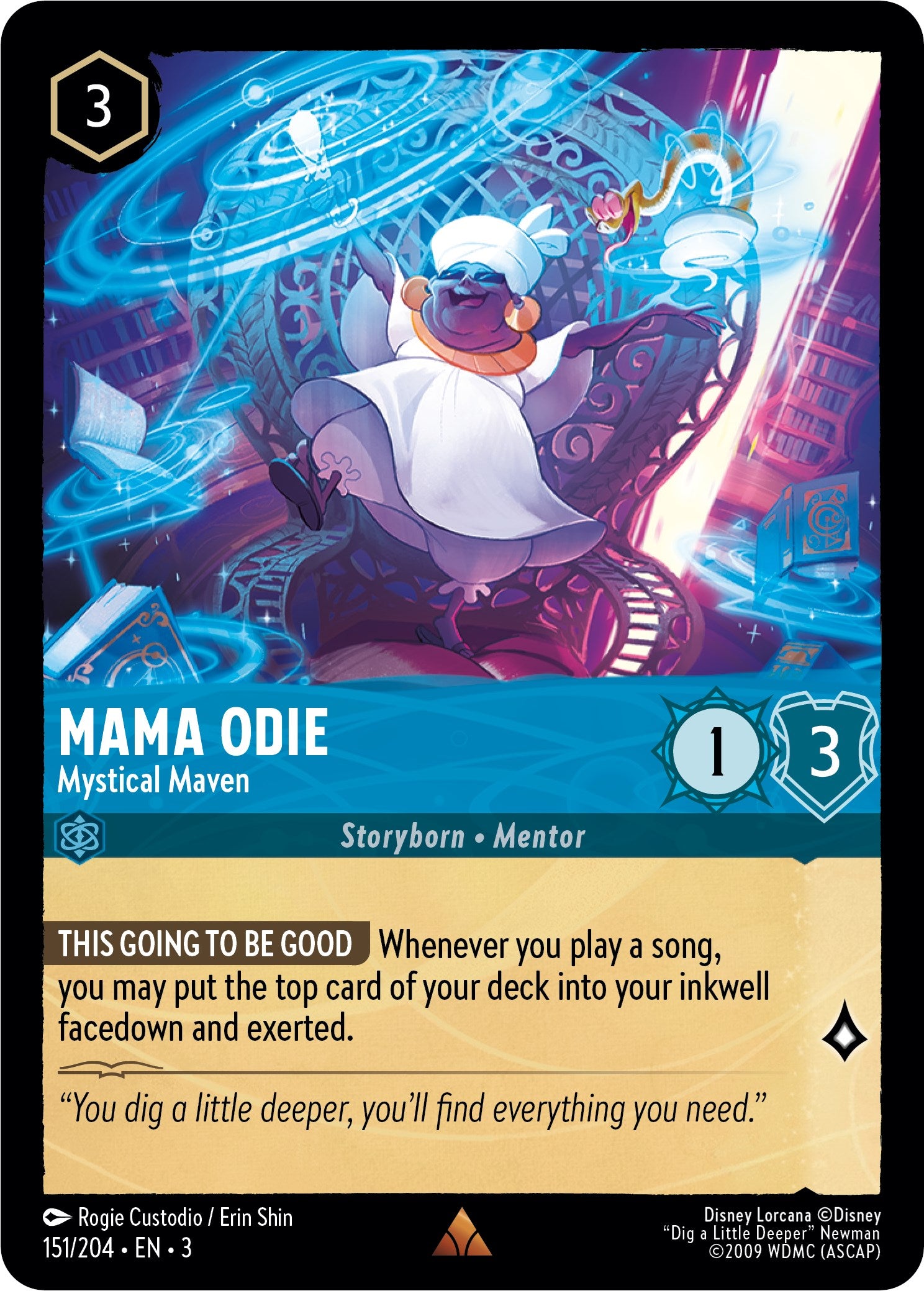 Mama Odie - Mystical Maven (151/204) [Into the Inklands] | Total Play