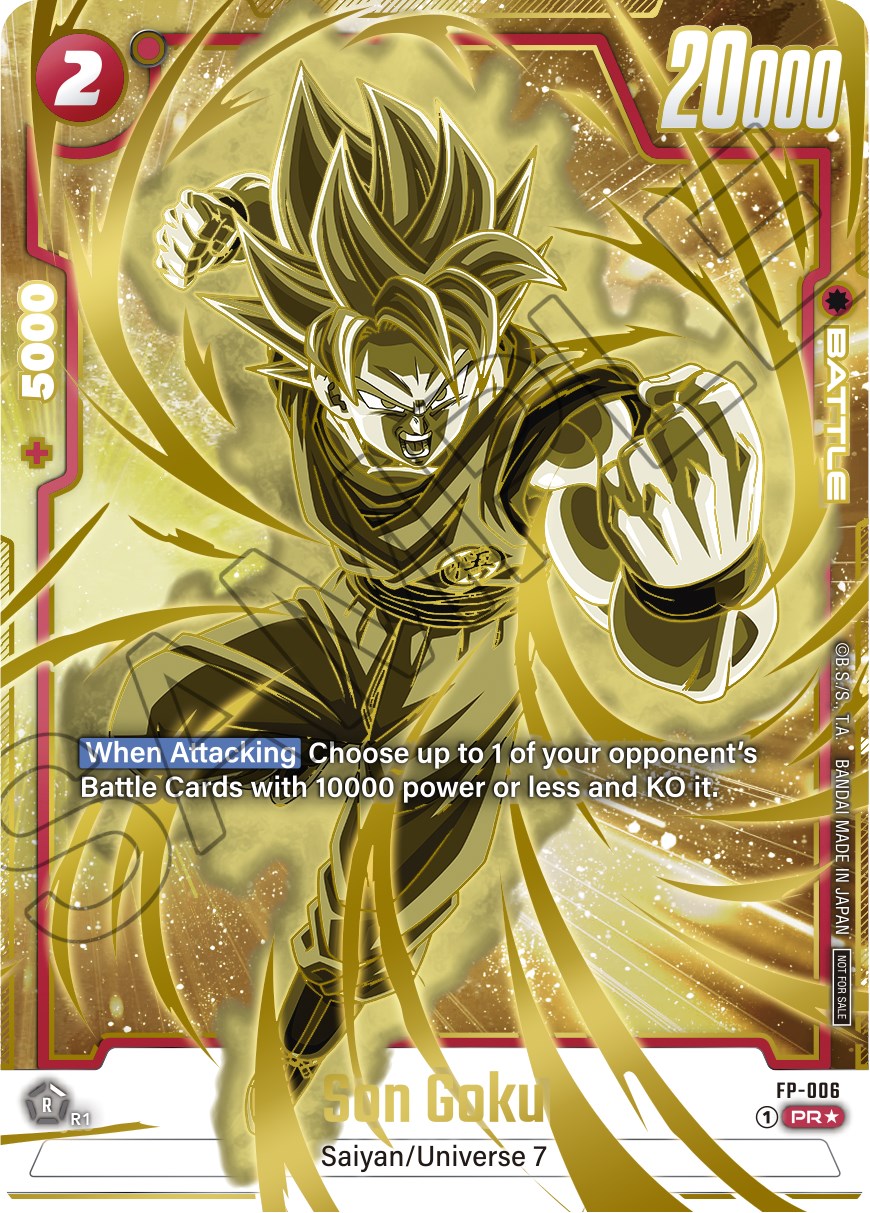 Son Goku (FP-006) (Gold) [Fusion World Promotion Cards] | Total Play