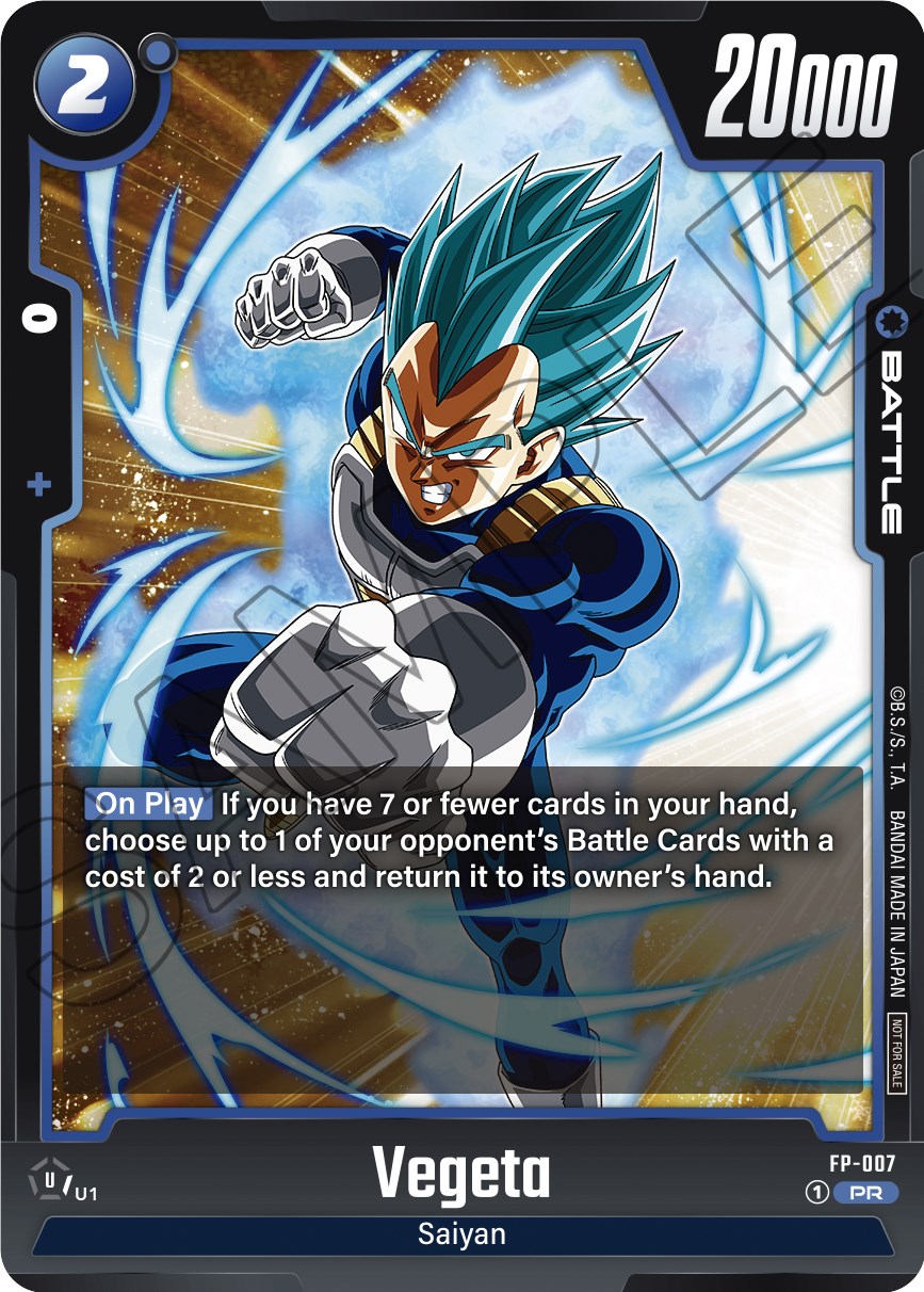 Vegeta (FP-007) [Fusion World Promotion Cards] | Total Play