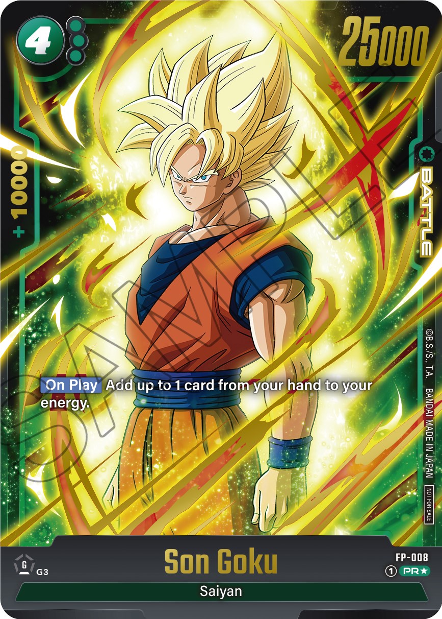 Son Goku (FP-008) (Gold) [Fusion World Promotion Cards] | Total Play