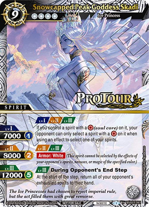 Snowcapped Peak Goddess Skadi (X Rare Special Pack Vol. 3) (BSS03-061) [Battle Spirits Saga Promo Cards] | Total Play