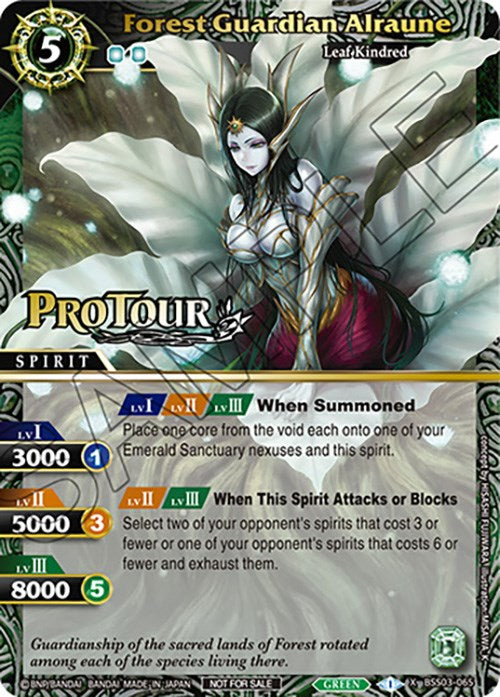 Forest Guardian Alraune (X Rare Special Pack Vol. 3) (BSS03-065) [Battle Spirits Saga Promo Cards] | Total Play