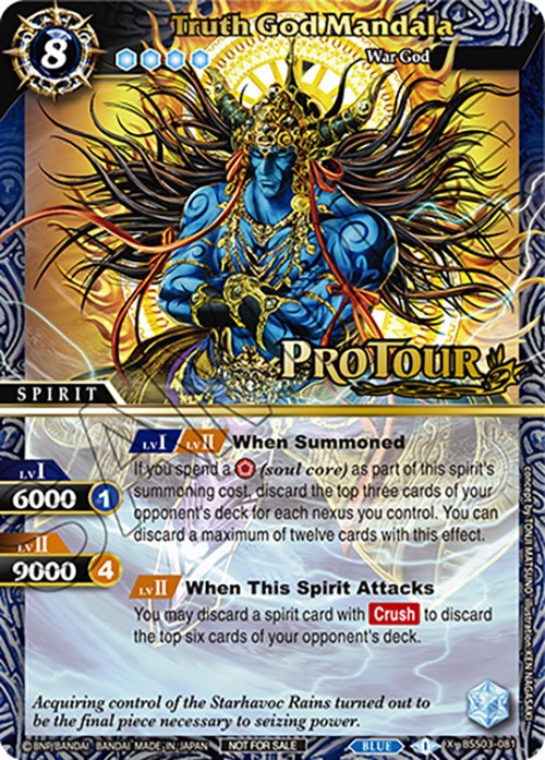 Truth God Mandala (X Rare Special Pack Vol. 3) (BSS03-081) [Battle Spirits Saga Promo Cards] | Total Play