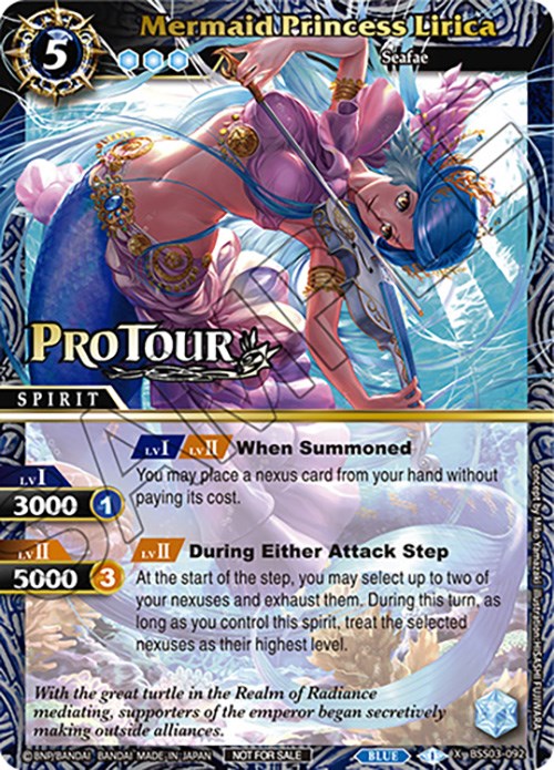 Mermaid Princess Lirica (X Rare Special Pack Vol. 3) (BSS03-092) [Battle Spirits Saga Promo Cards] | Total Play