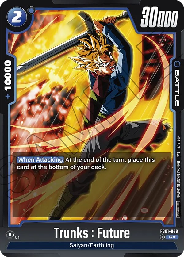 Trunks : Future (FB01-049) (Tournament Pack 01) [Fusion World Tournament Cards] | Total Play