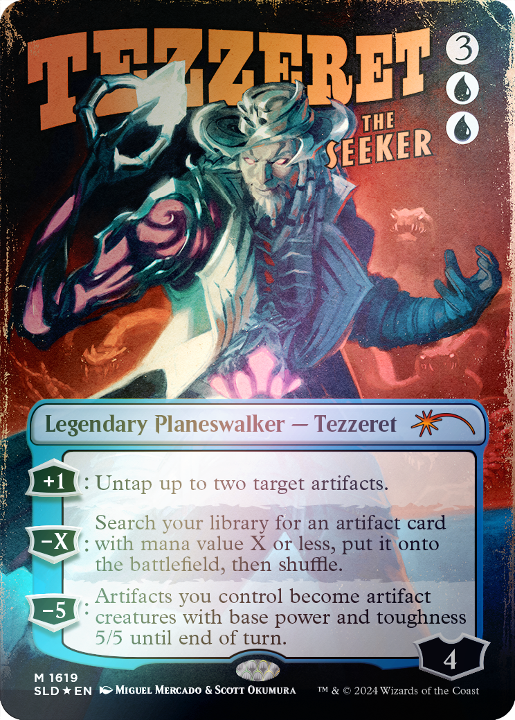 Tezzeret the Seeker (1619) (Rainbow Foil) [Secret Lair Drop Series] | Total Play