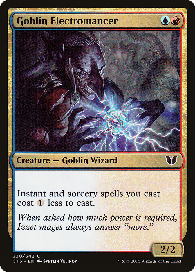 Goblin Electromancer [Commander 2015] | Total Play