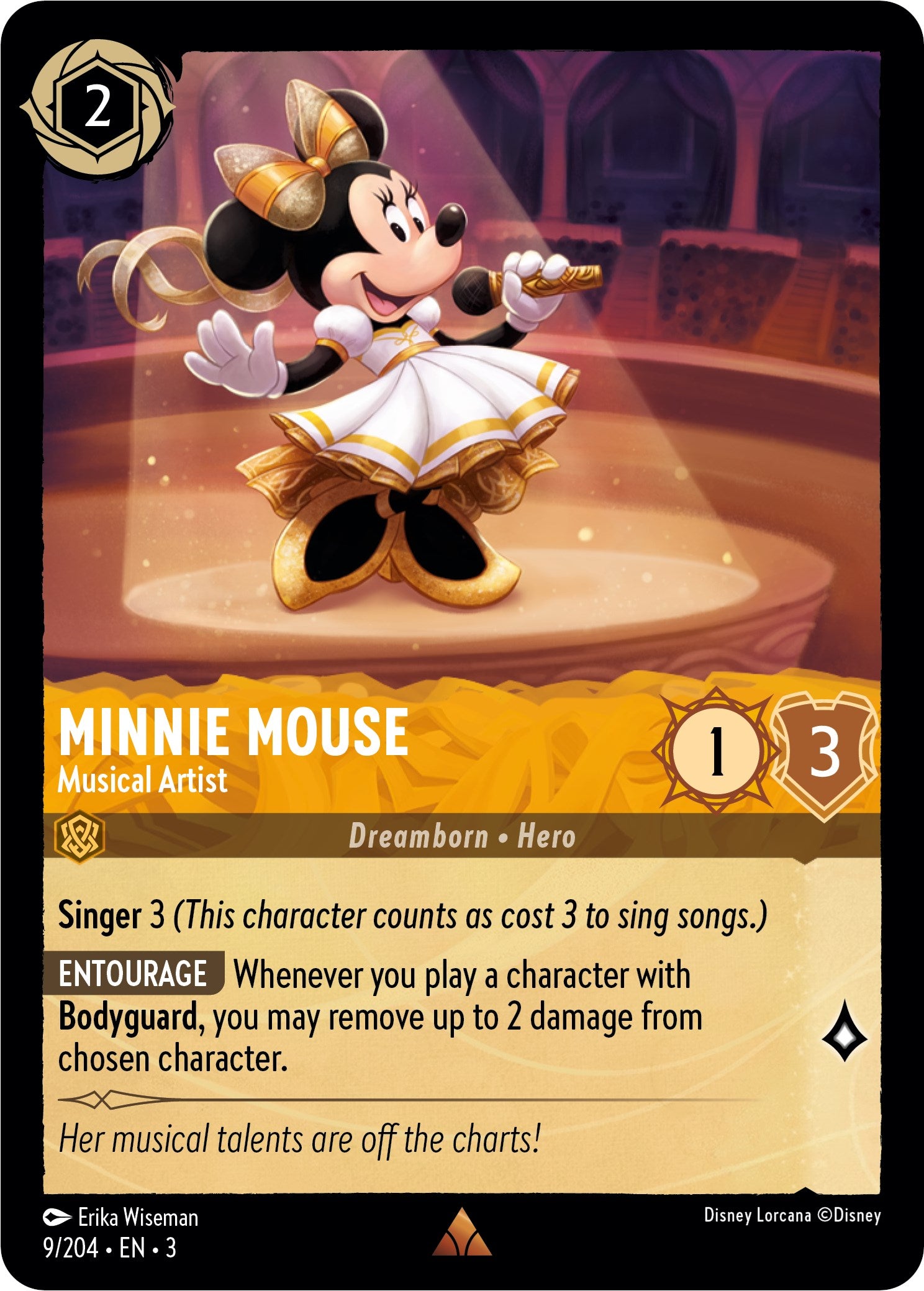 Minnie Mouse - Musical Artist (9/204) [Into the Inklands] | Total Play