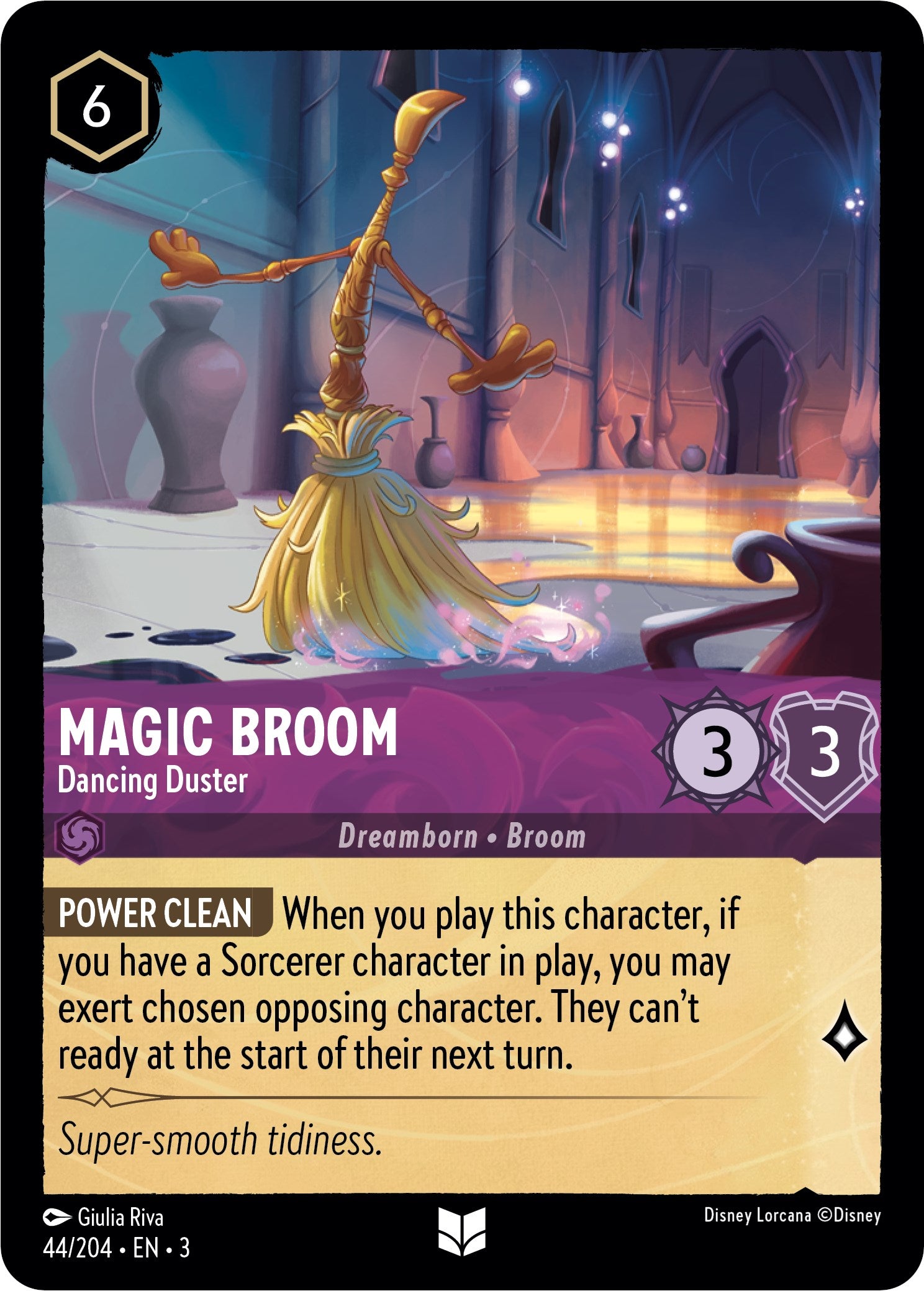 Magic Broom - Dancing Duster (44/204) [Into the Inklands] | Total Play
