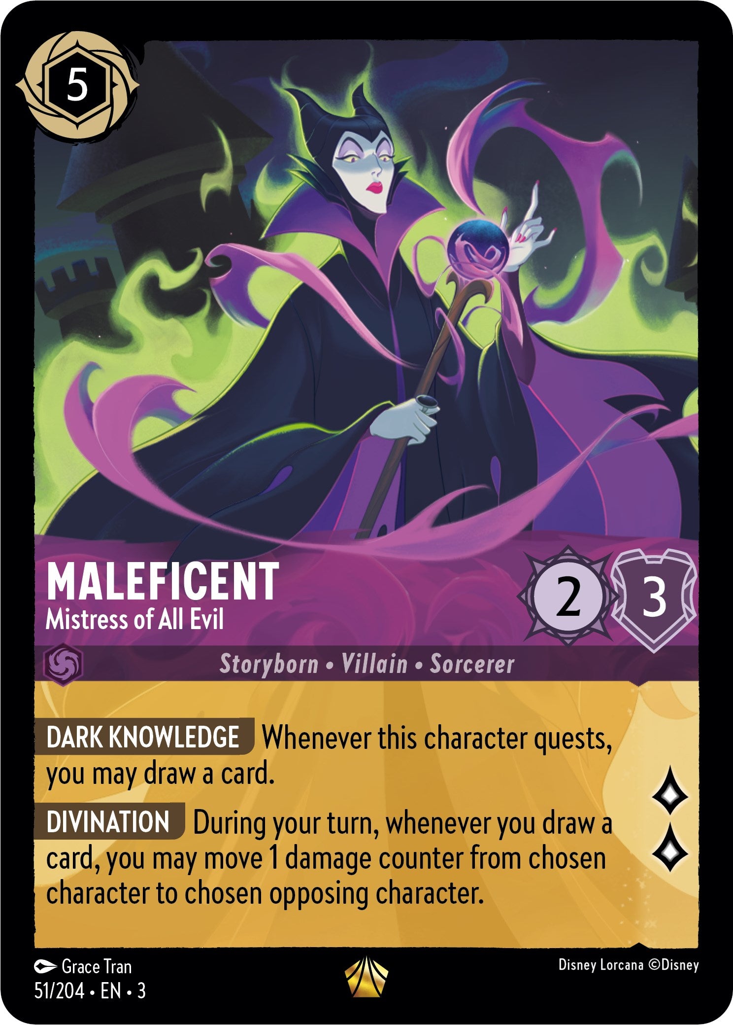 Maleficent - Mistress of All Evil (51/204) [Into the Inklands] | Total Play