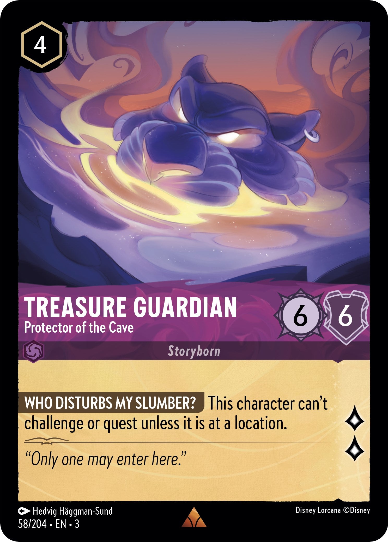 Treasure Guardian - Protector of the Cave (58/204) [Into the Inklands] | Total Play