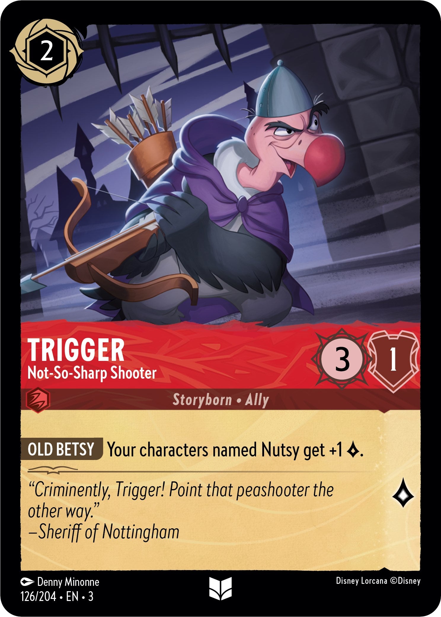 Trigger - Not-So-Sharp Shooter (126//204) [Into the Inklands] | Total Play