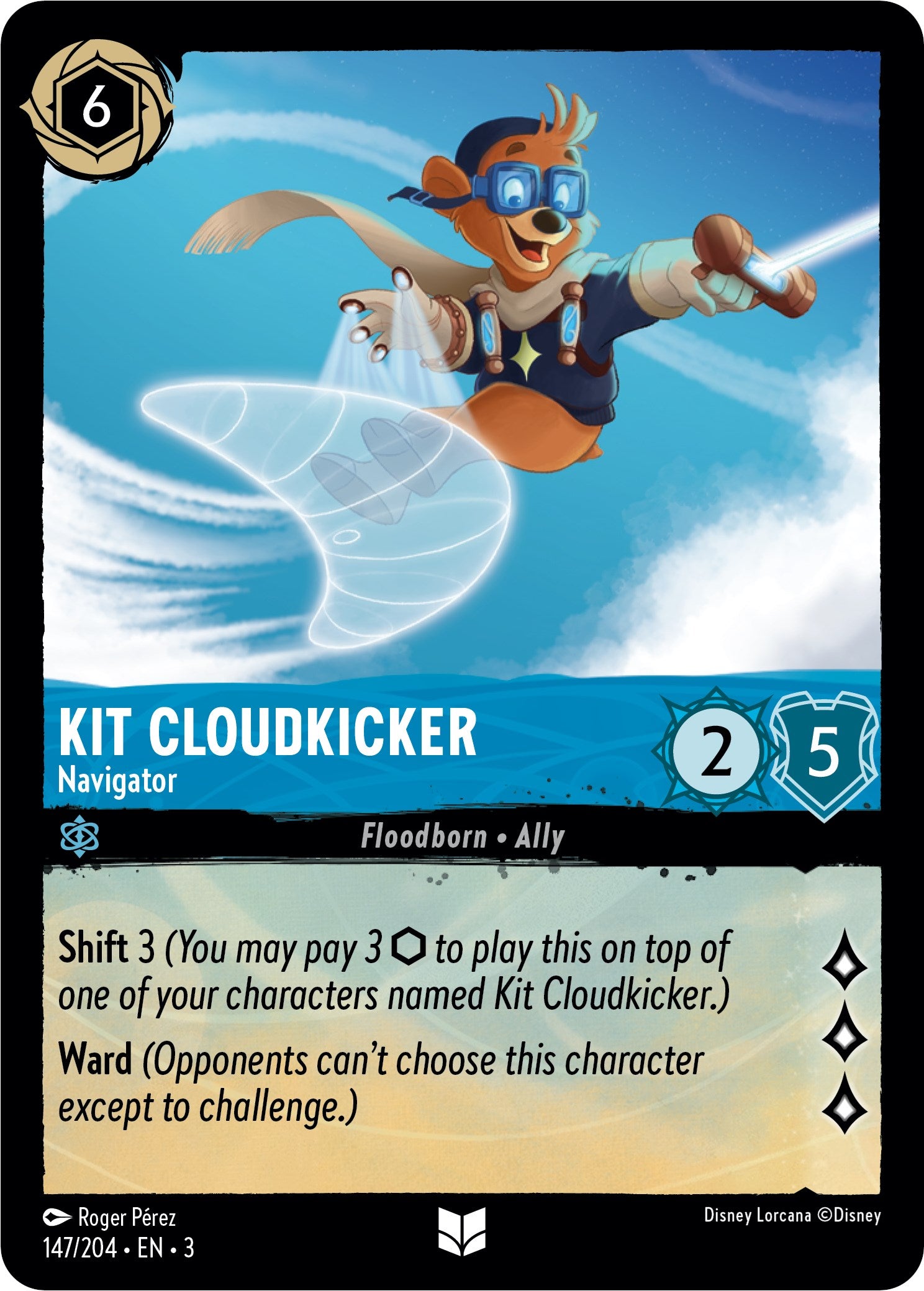 Kit Cloudkicker - Navigator (147//204) [Into the Inklands] | Total Play