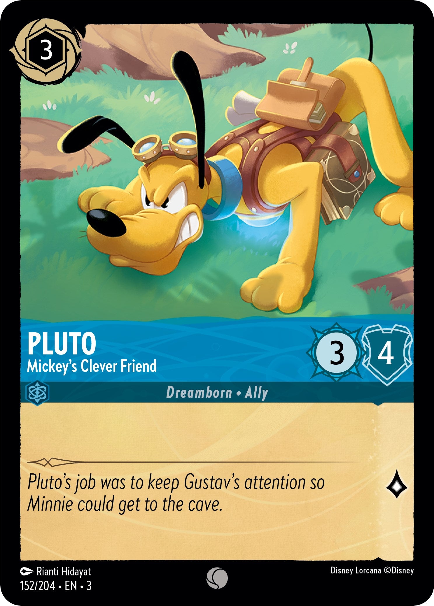 Pluto - Mickey's Clever Friend (152/204) [Into the Inklands] | Total Play