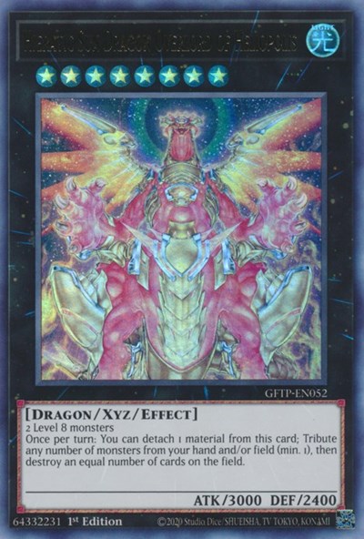 Hieratic Sun Dragon Overlord of Heliopolis [GFTP-EN052] Ultra Rare | Total Play