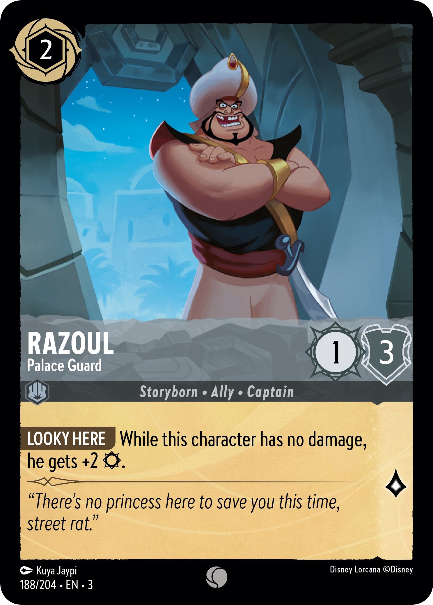 Razoul - Palace Guard (188/204) [Into the Inklands] | Total Play