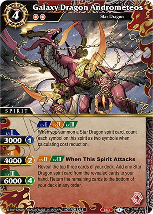 Galaxy Dragon Andrometeos (Event Pack Vol. 4) (ST01-002) [Launch & Event Promos] | Total Play