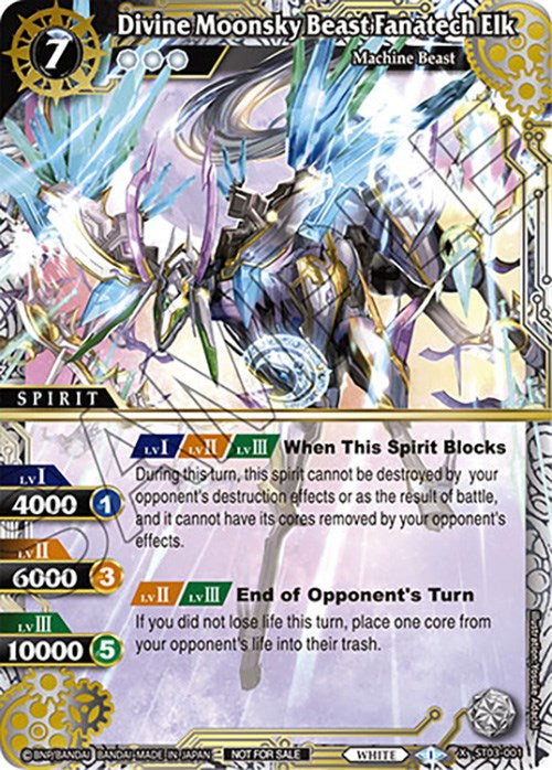 Divine Moonsky Beast Fanatech Elk (Finalist Card Set Vol. 4) (ST03-001) [Launch & Event Promos] | Total Play
