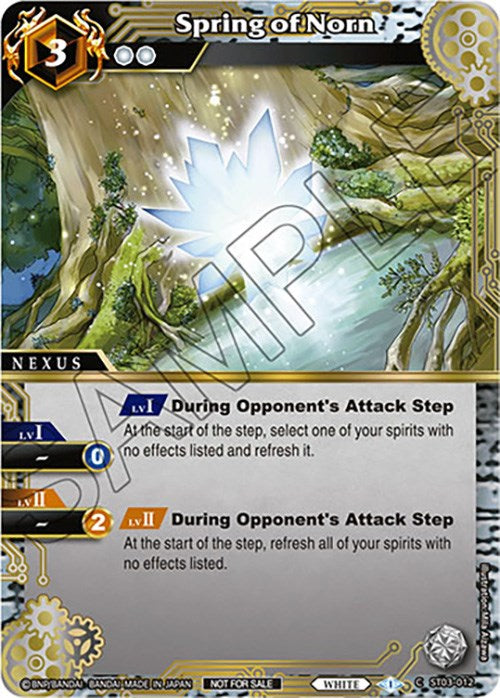 Spring of Norn (Event Pack Vol. 4) (ST03-012) [Launch & Event Promos] | Total Play