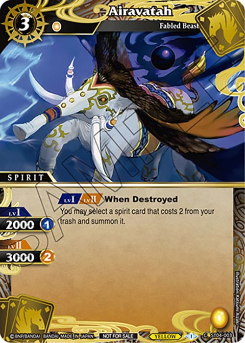 Airavatah (Finalist Card Set Vol. 4) (ST04-003) [Launch & Event Promos] | Total Play