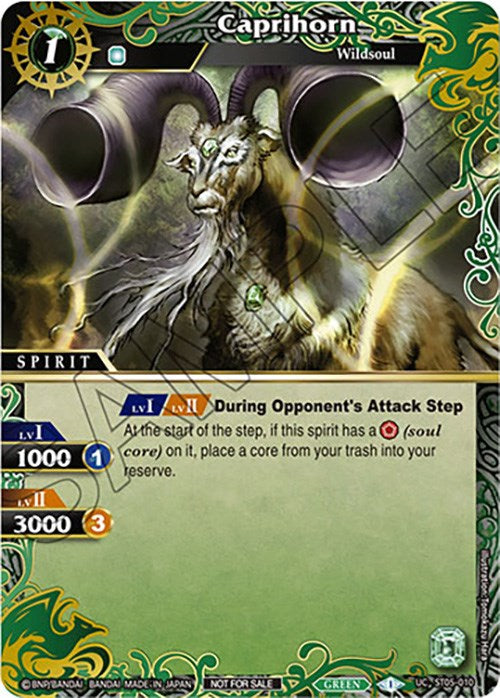 Caprihorn (Finalist Card Set Vol. 4) (ST05-010) [Launch & Event Promos] | Total Play