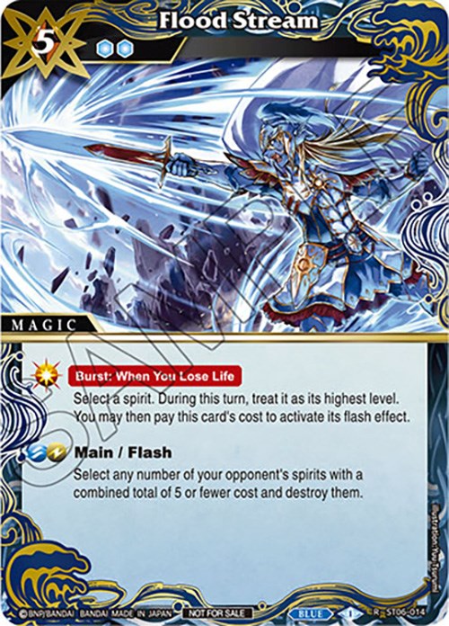 Flood Stream (Finalist Card Set Vol. 4) (ST06-014) [Launch & Event Promos] | Total Play