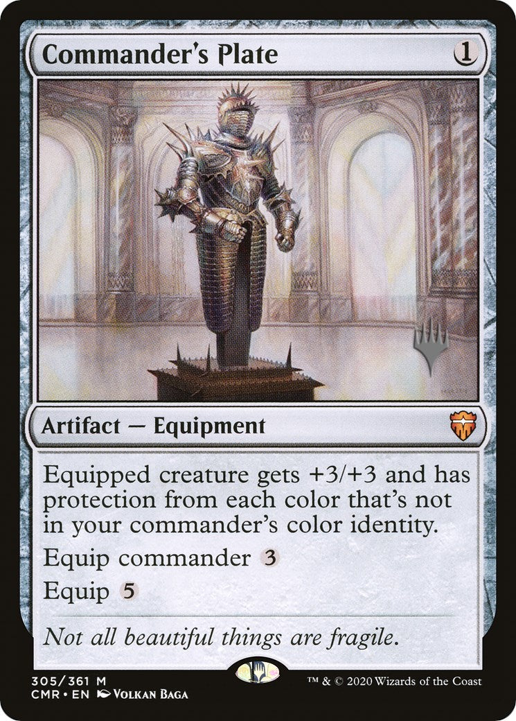 Commander's Plate (Promo Pack) [Murders at Karlov Manor Promos] | Total Play