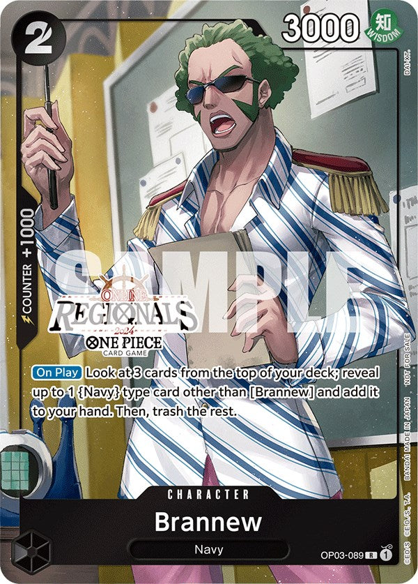 Brannew (Online Regional 2024) [Participant] [One Piece Promotion Cards] | Total Play