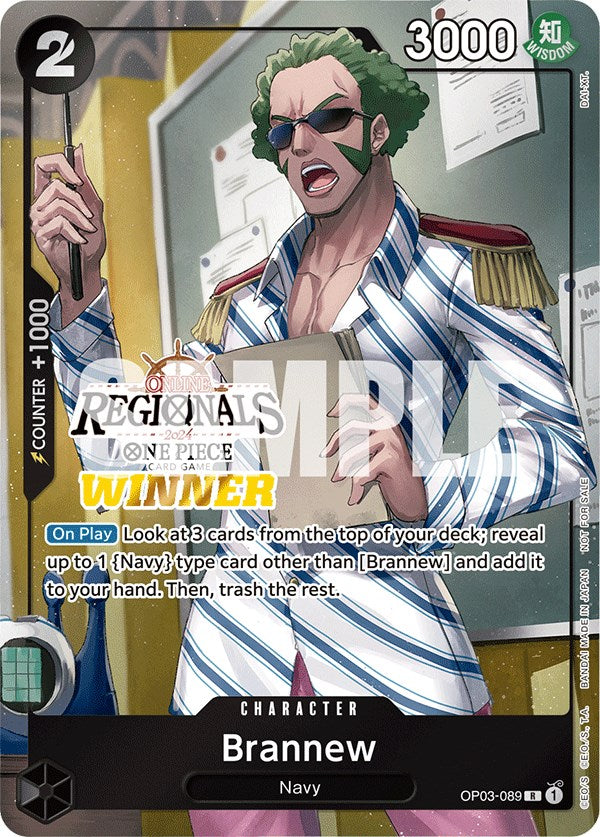 Brannew (Online Regional 2024) [Winner] [One Piece Promotion Cards] | Total Play