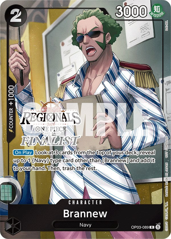 Brannew (Offline Regional 2024) [Finalist] [One Piece Promotion Cards] | Total Play