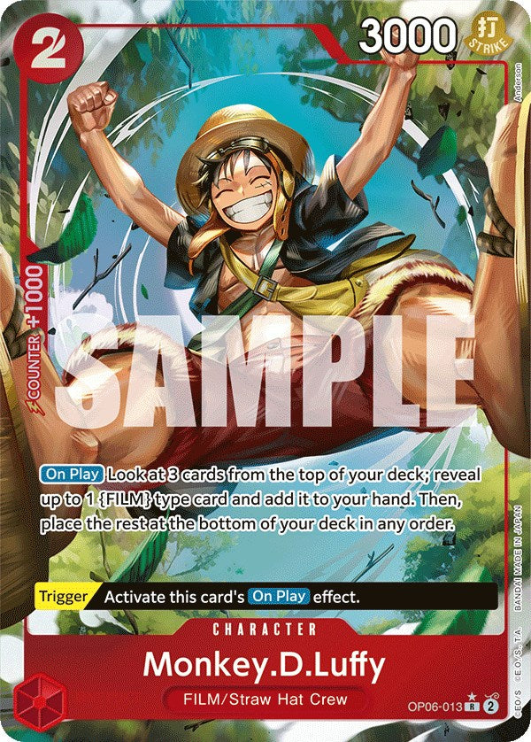 Monkey.D.Luffy (Alternate Art) [Wings of the Captain] | Total Play