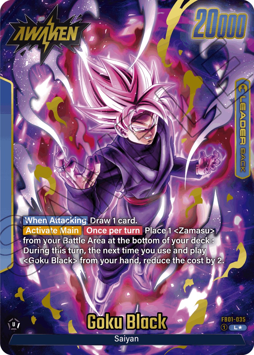 Goku Black (FB01-035) (Alternate Art) [Awakened Pulse] | Total Play