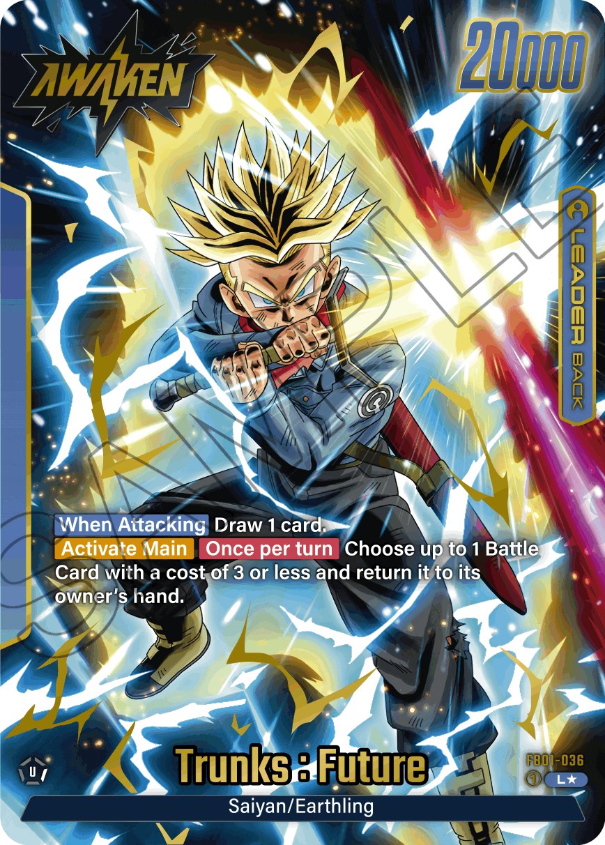 Trunks : Future (FB01-036) (Alternate Art) [Awakened Pulse] | Total Play