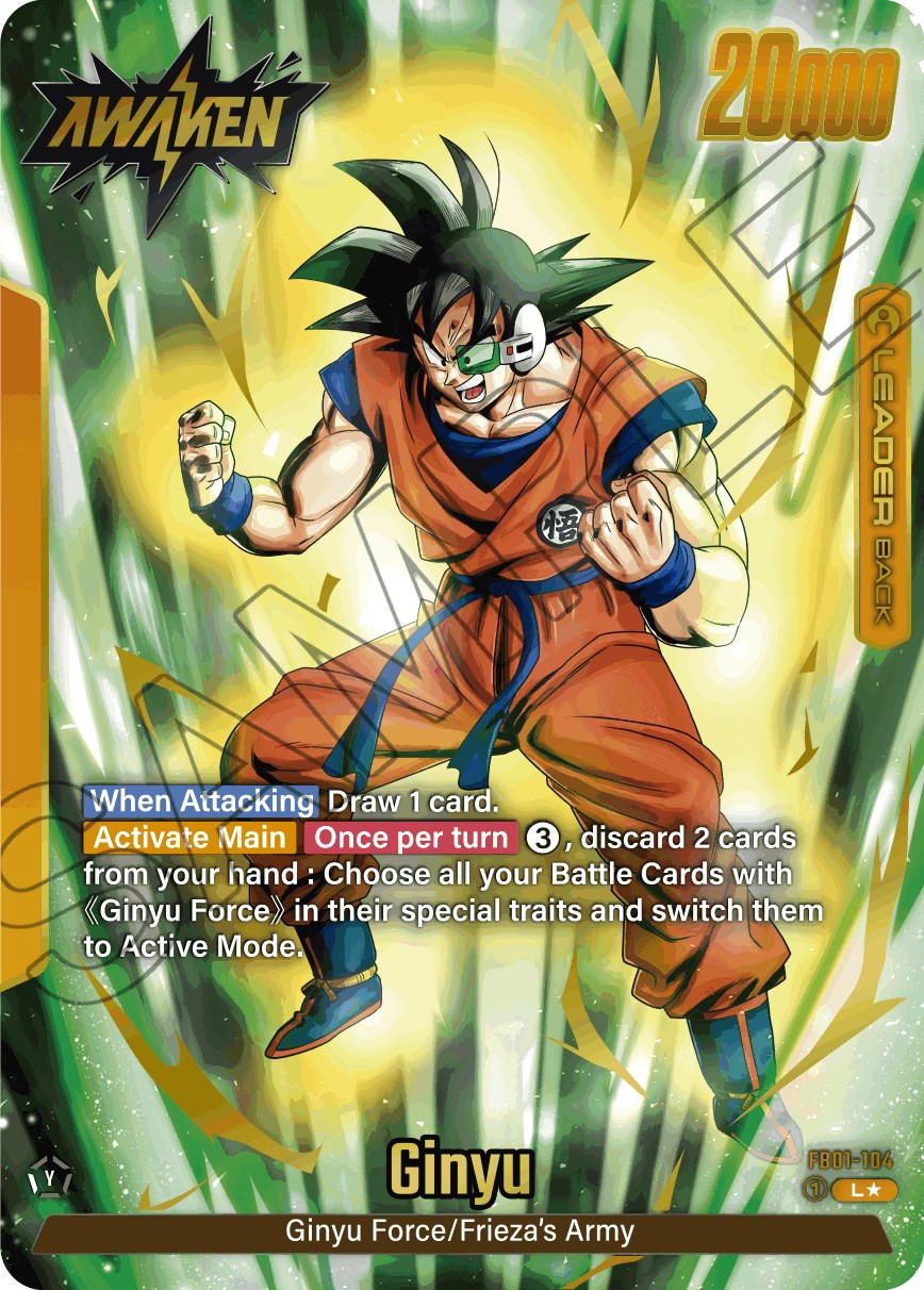 Ginyu (FB01-104) (Alternate Art) [Awakened Pulse] | Total Play