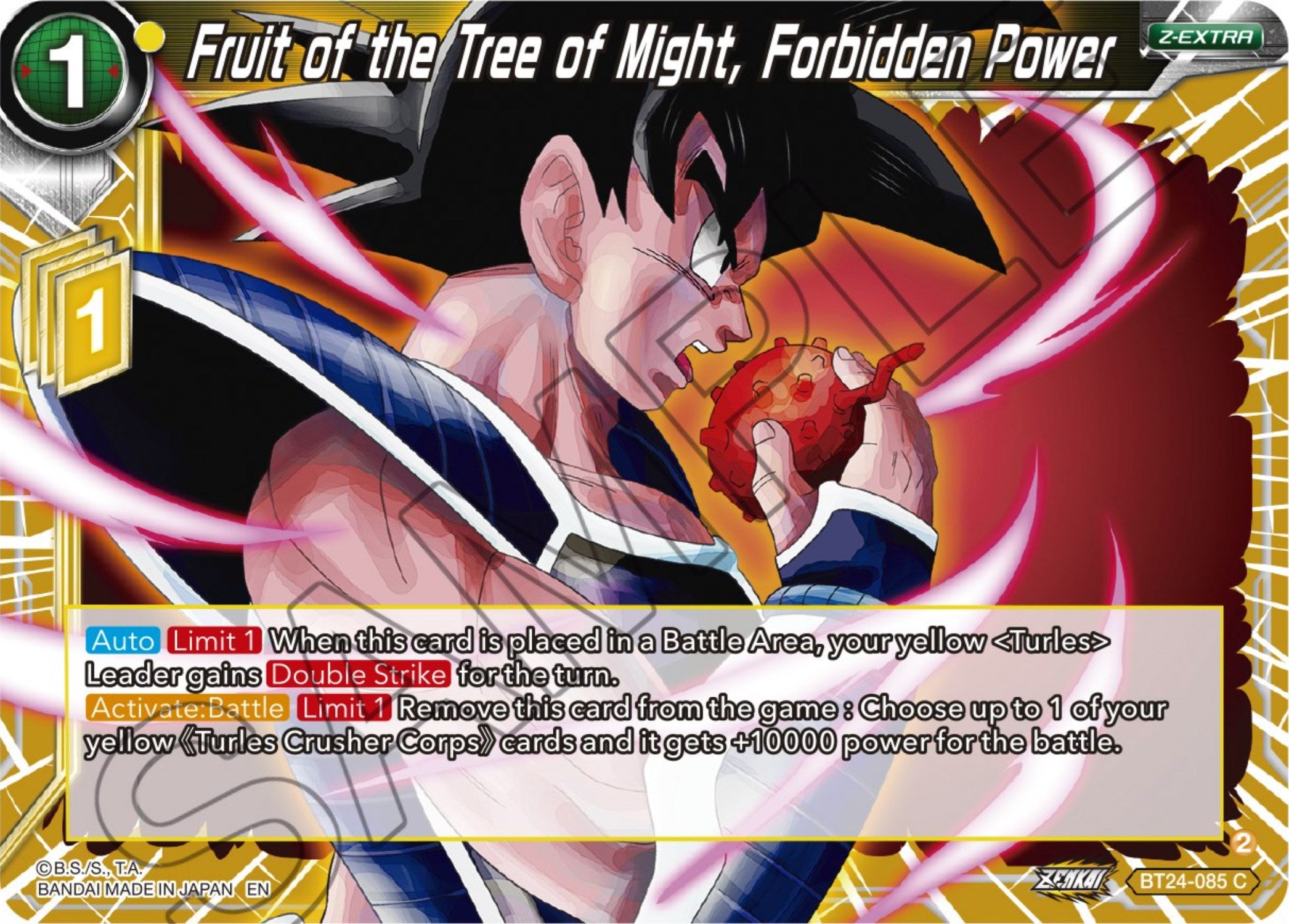 Fruit of the Tree of Might, Forbidden Power (BT24-085) [Beyond Generations] | Total Play