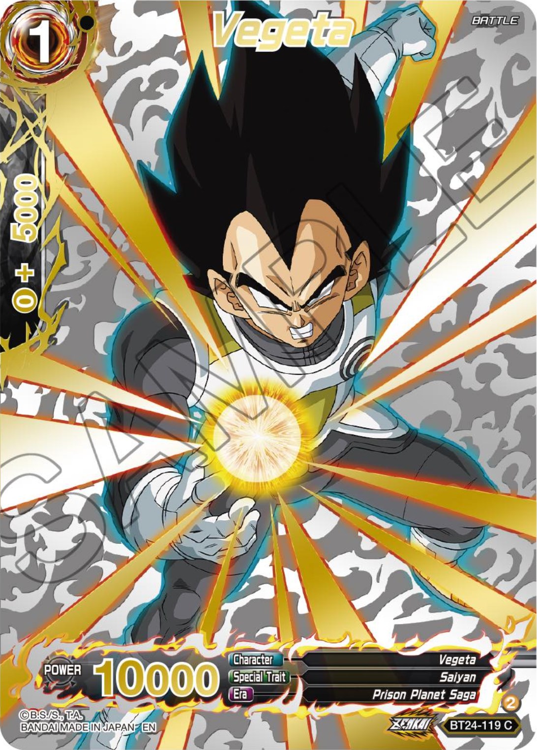 Vegeta (Collector Booster) (BT24-119) [Beyond Generations] | Total Play