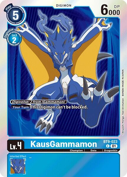 KausGammamon [BT9-023] (Double Pack Set 02) [X Record] | Total Play