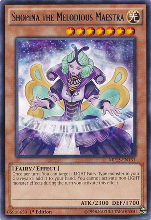 Shopina the Melodious Maestra [MP15-EN131] Rare | Total Play