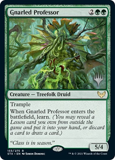 Gnarled Professor (Promo Pack) [Strixhaven: School of Mages Promos] | Total Play