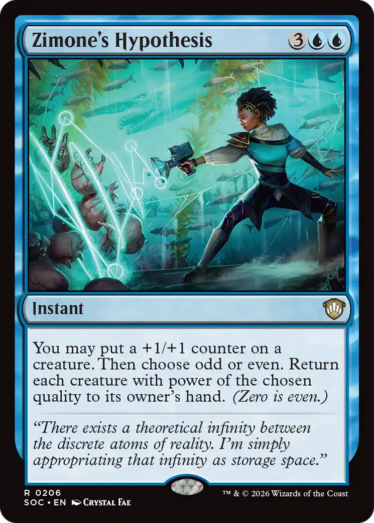 Zimone's Hypothesis [Secrets of Strixhaven Commander] | Total Play