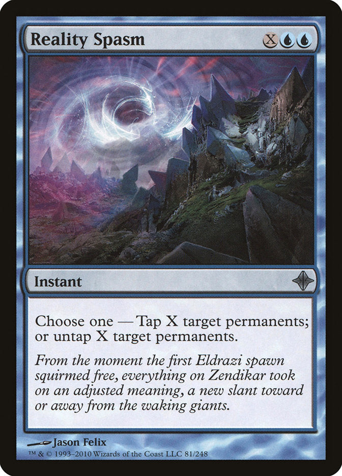 Reality Spasm [Rise of the Eldrazi] | Total Play