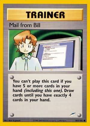 Mail from Bill (105/105) [Neo Destiny Unlimited] | Total Play