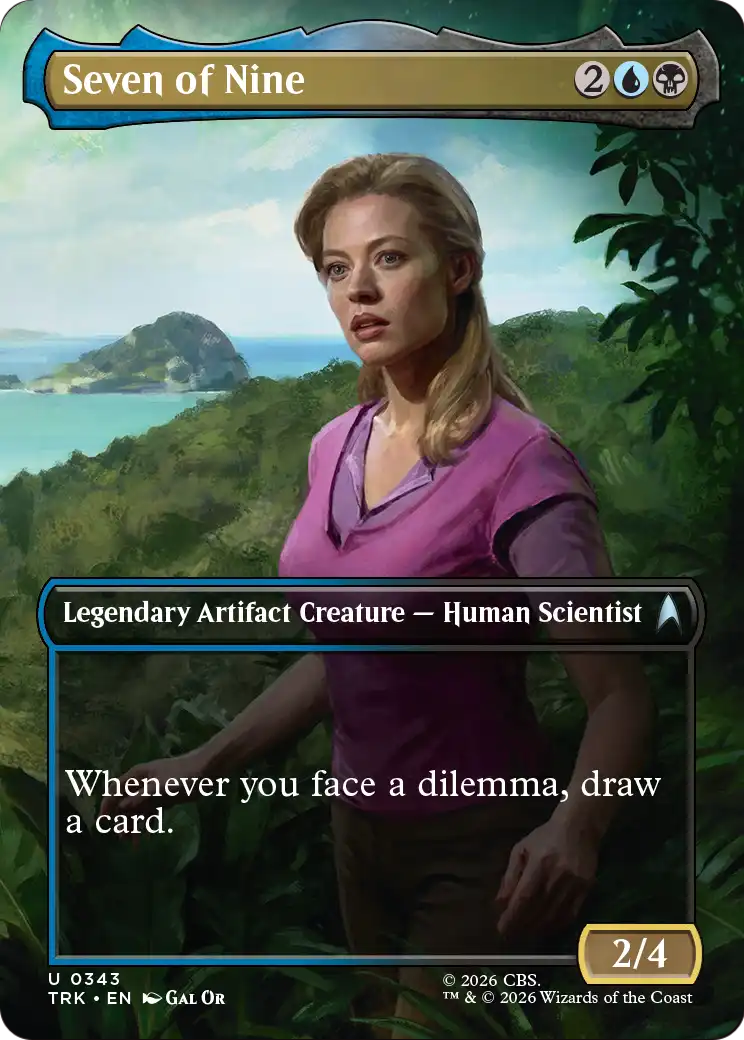 Seven of Nine (Borderless) [Star Trek] | Total Play