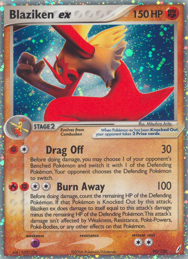 Blaziken ex (90/100) [EX: Crystal Guardians] | Total Play