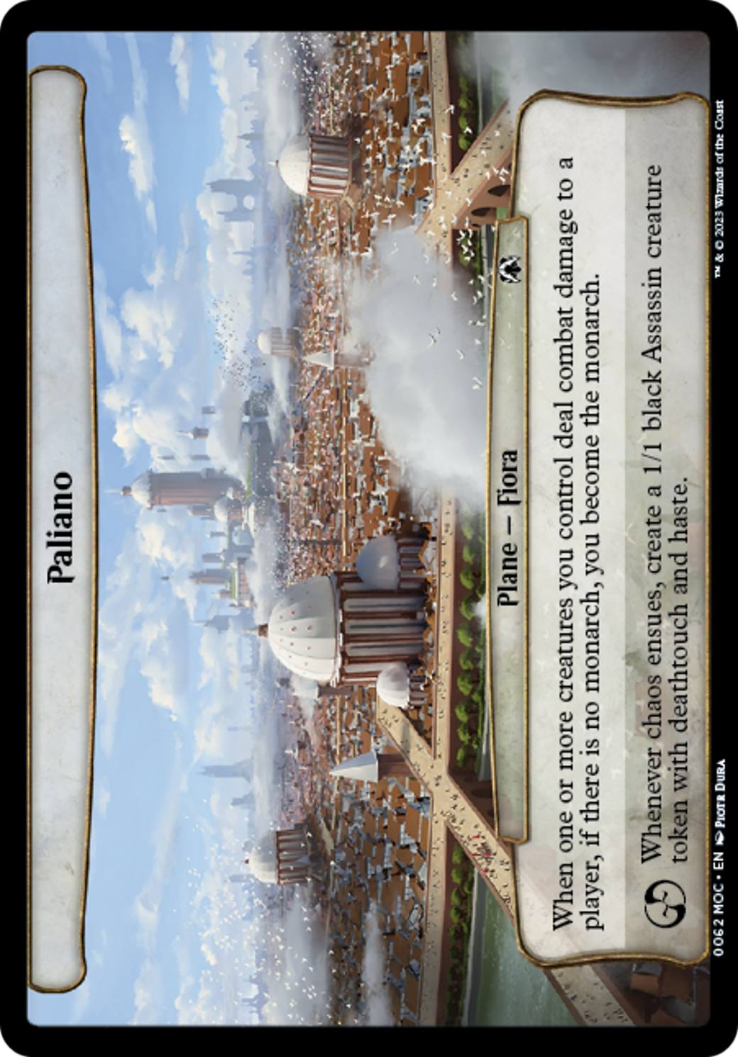 Paliano [March of the Machine Commander] | Total Play